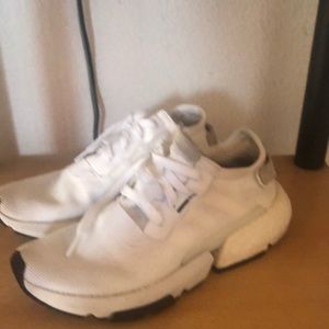 White adidas